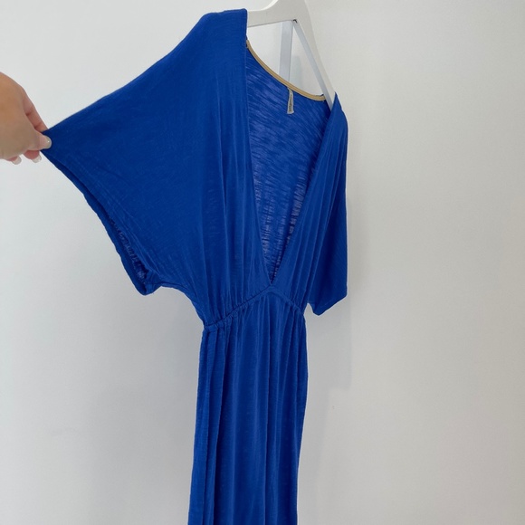 VITAMIN A BLUE BEACH COVER-UP DRESS SIZE SMALL NWOTS! - Picture 7 of 16
